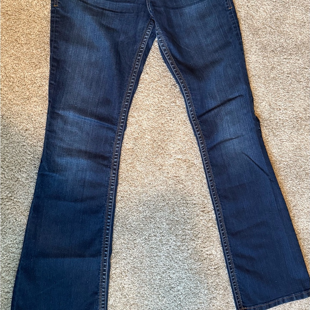 Silver Jeans Women's Deep Indigo Boot Cut Jeans